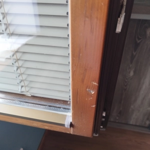 Pred renováciou po zásahu krúpami