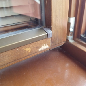 Pred renováciou po zásahu krúpami